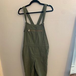 Levi’s green overalls size small